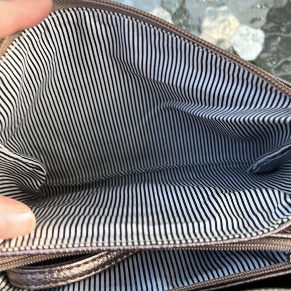 EUC Rose gold mini crossbody purse - Picture 7 of 14